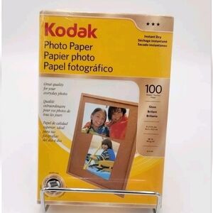 Kodak Easyshare Photo Paper Gloss 100 4"x6" Instant Dry Sealed